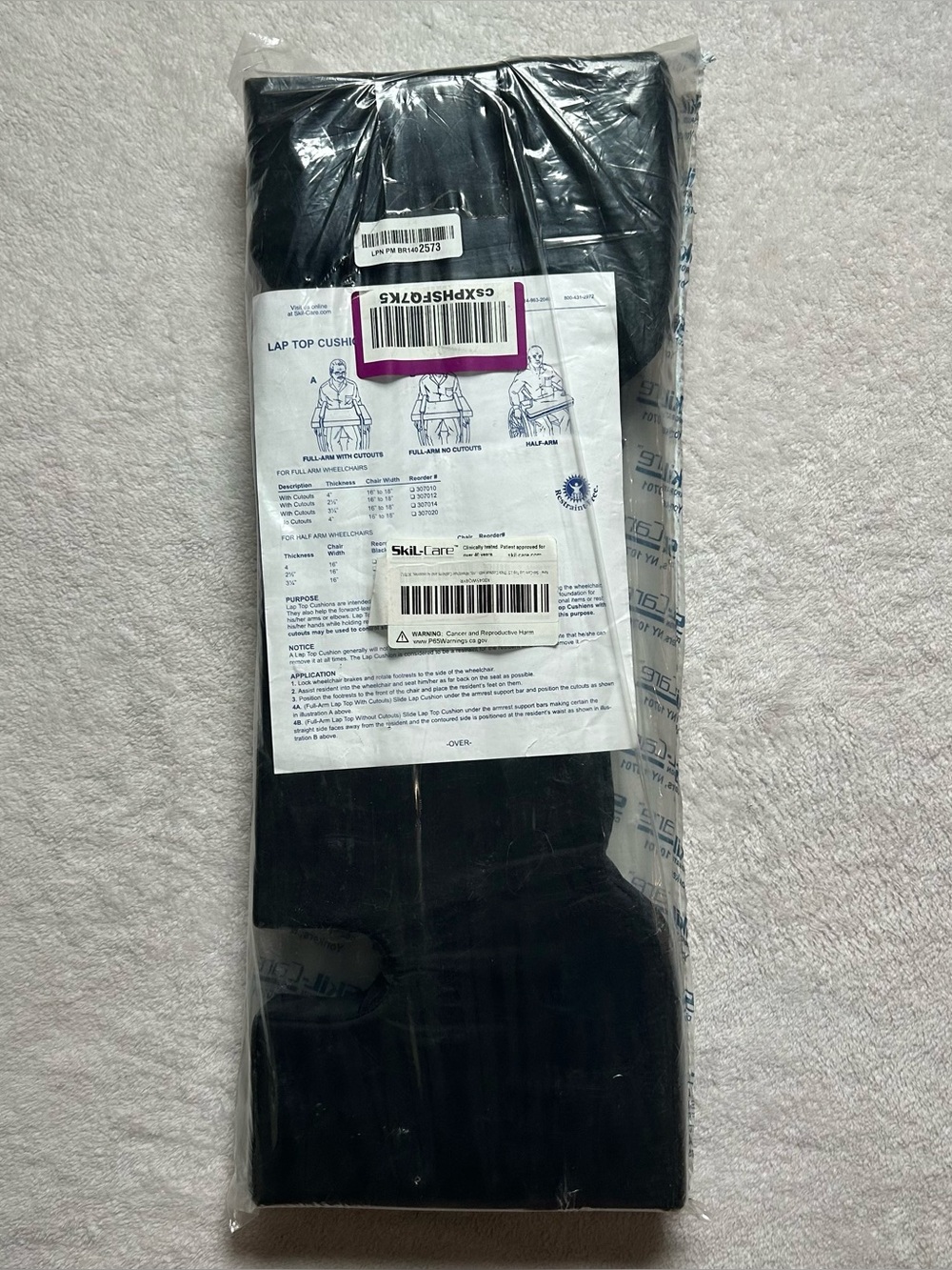 2.5” Laptop Wheelchair Cushion (307012)